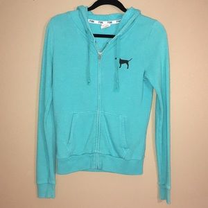 VS PINK zip up sweatshirt